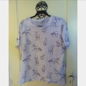 ASOS woodland animals T